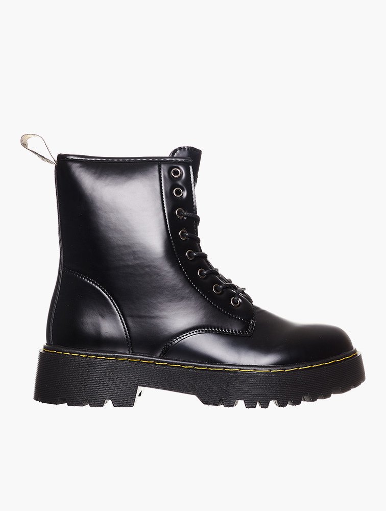 MyRunway | Shop Soviet Black Lace Up Zoe Boots for Men from